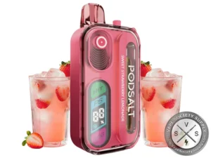 Pod Salt Hit 40K Puff Disposable Sweet Strawberry Lemonade
