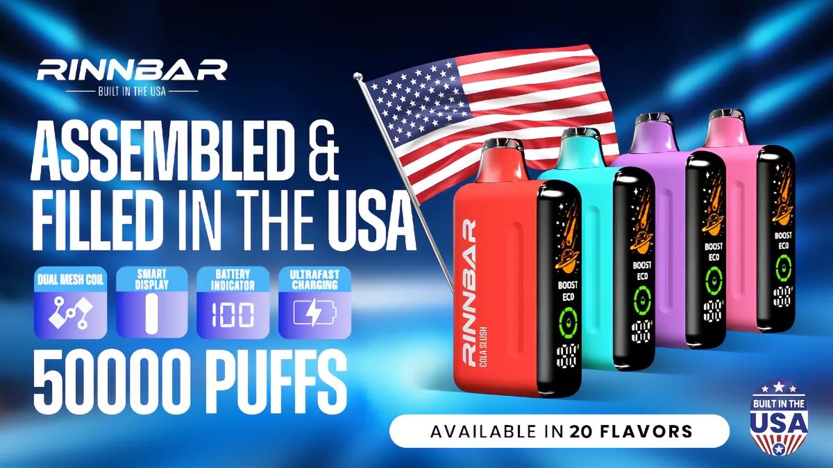 RINNBAR 50K Puffs Disposable