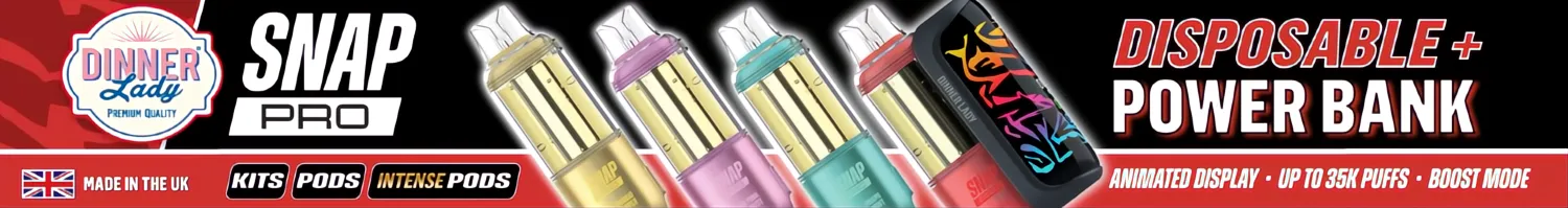 dinner lady Snap Pro disposable