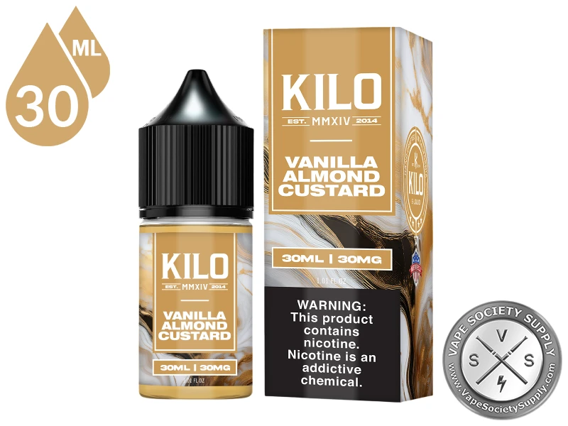 Vanilla Almond Custard KILO SALT