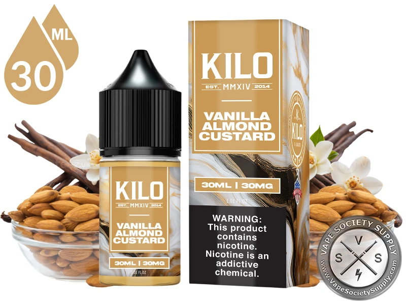 Vanilla Almond Custard KILO SALT