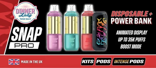 dinner lady Snap Pro disposable