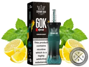Al Fakher Crown Bar 60K E-Hose X Disposable Lemon Mint
