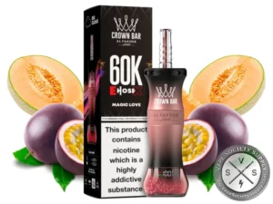Al Fakher Crown Bar 60K E-Hose X Disposable Magic Love