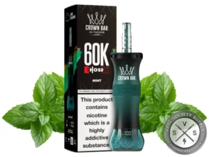 Al Fakher Crown Bar 60K E-Hose X Disposable Mint