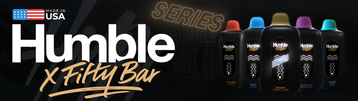 humble x fifty bar disposable vape 20k puffs