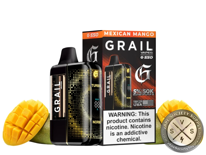 Grail G550 50K Puff Disposable Mexico Mango