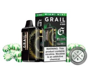 Grail G550 50K Puff Disposable Miami Mint