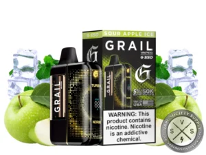 Grail G550 50K Puff Disposable Sour apple Ice
