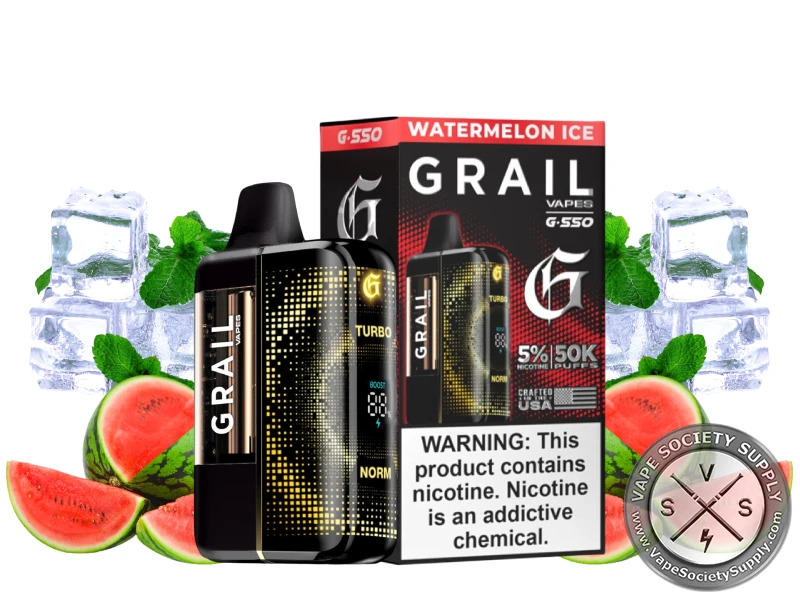 Grail G550 50K Puff Disposable WAtermelon Ice
