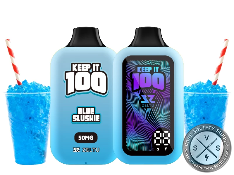 KEEP IT 100 Disposable Vape _ 40K Puffs Blue Slushie
