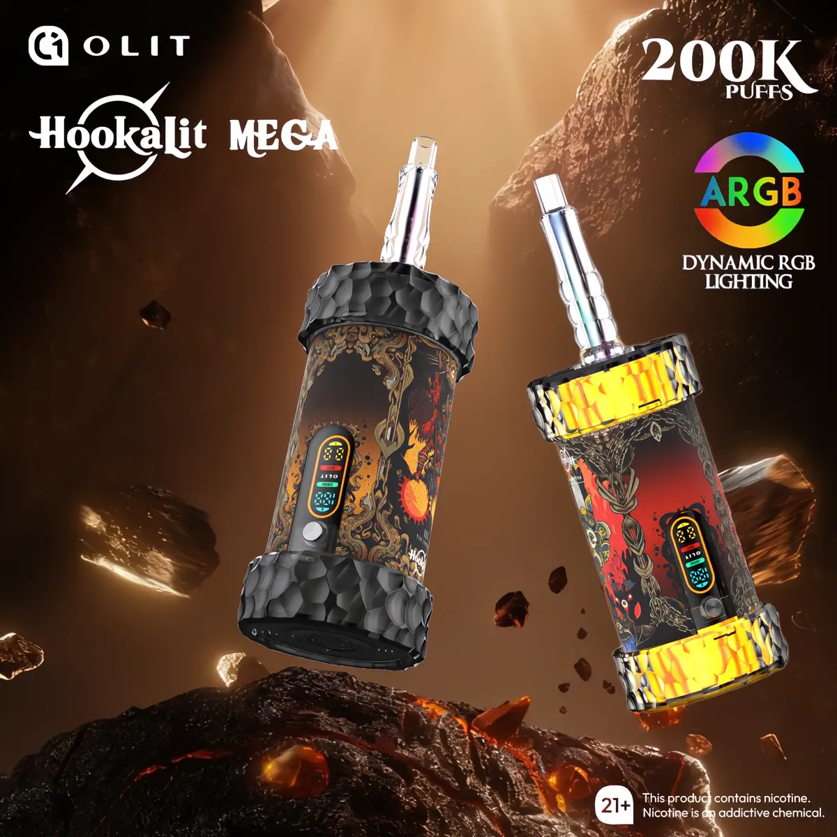 Olit HookaLit Mega Disposable 200k