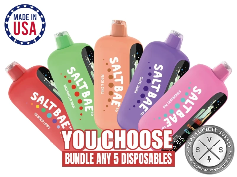 SaltBae50 Disposable vape Bundle