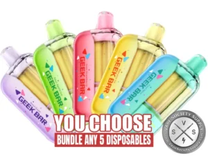 [5-pack] GEEK BAR CLR 50k bundle