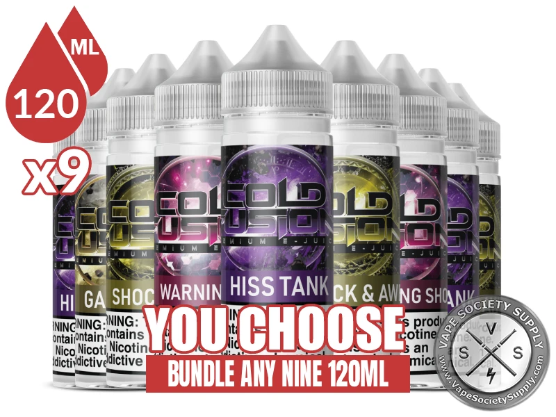 Cold Fusion Bundle 9 120ml (1080ml)