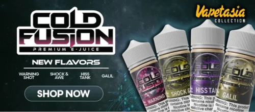 Cold Fusion vapetasia flavors