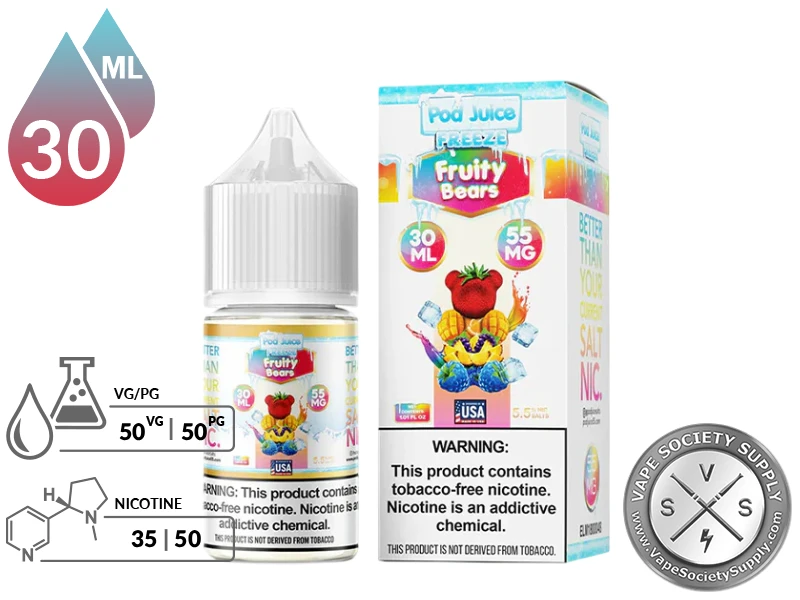 Fruity Bears Freeze POD JUICE SALT