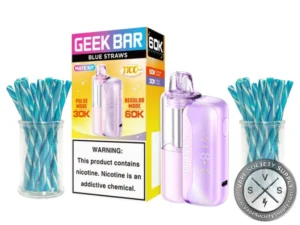 Geek Bar Mate 60k Kit Blue Straws
