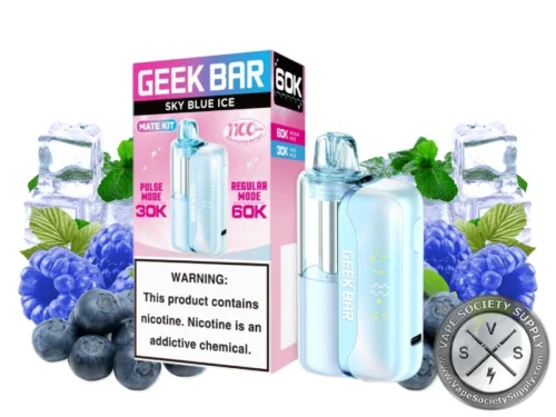Geek Bar Mate 60K Disposable Kit | 60K Puffs Vape Society Supply Geek Bar Mate 60K Disposable Kit | 60K Puffs Vape Society Supply