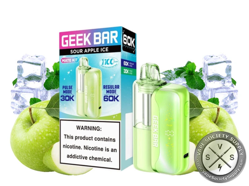 Geek Bar Mate 60k Kit Sour Apple ICe