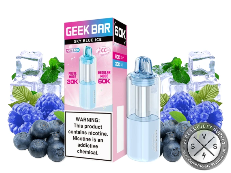 Geek Bar Mate 60k Pods Sky Blue Ice