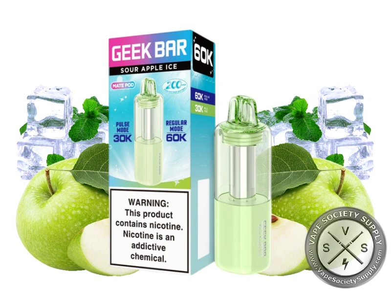 Geek Bar Mate 60k Pods Sour Apple Ice