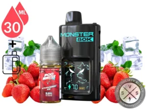 Pod Monster x SMOK 80K Refillable Disposable Strawberry Ice