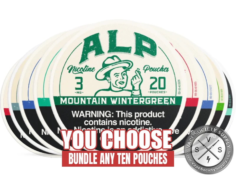[10-Pack] ALP Nicotine Pouches Bundle