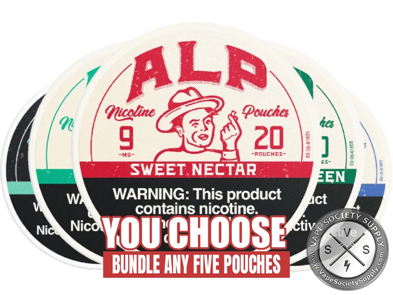 [5-Pack] ALP Nicotine Pouches Bundle