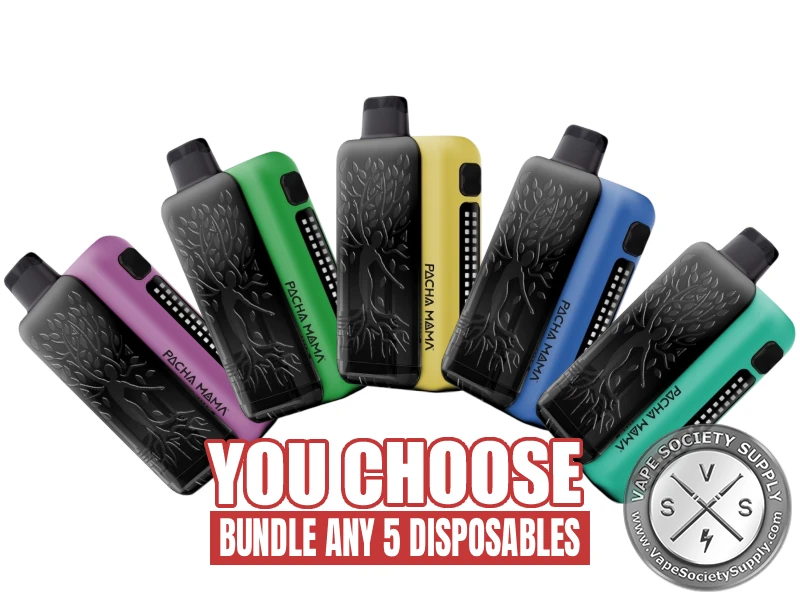 [5-Pack] Pachamama 75K Disposable Bundle