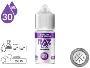 Bangin Sour Berries Pod Juice x RAZ LTX Salt