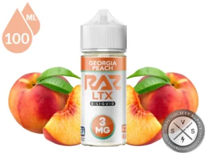 Georgia Peach | Pod Juice x RAZ LTX E-Liquid