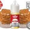 The Pancake House Gold Biscoff Salt Nic 30ml featuring cookie butter pancakes and Biscoff cookies with Buy 2 Get 1 Free promotion.