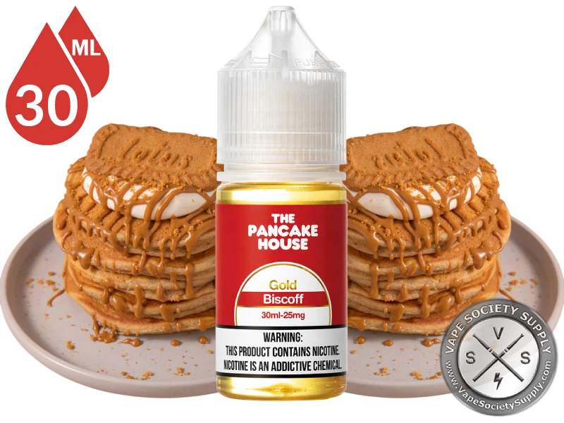 Gold Biscoff Pancake House Salt