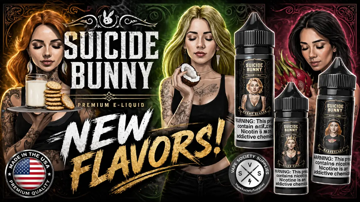 Suicide Bunny E-juice ⋆ Vape Society Supply