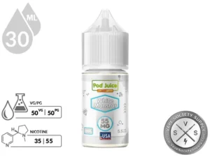 White Monstar POD JUICE SALT