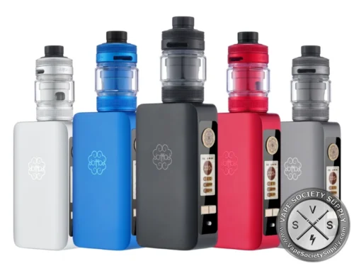 dotMod dotBox 220W V2 Kit with the dotTank Max V2, in aluminum