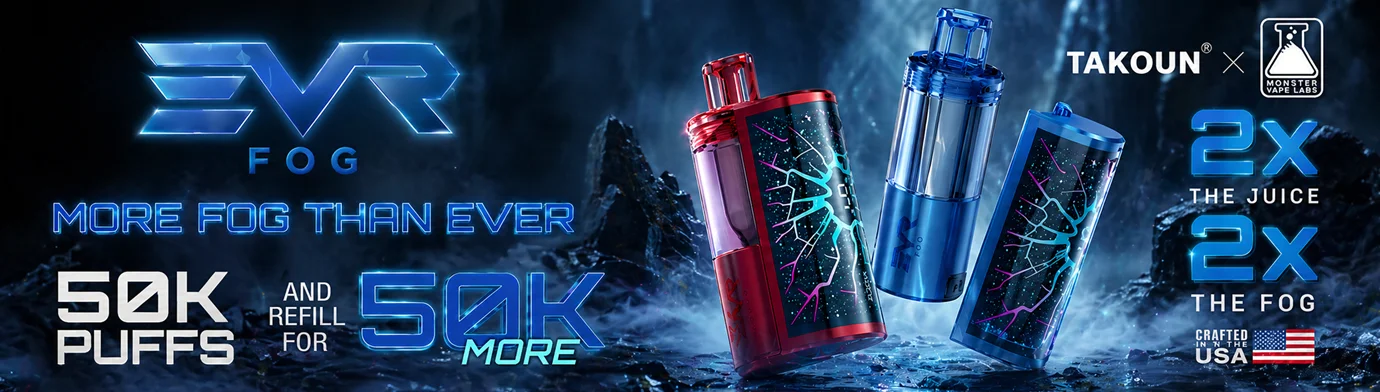 evrfog refillable disposable vape 100k puffs