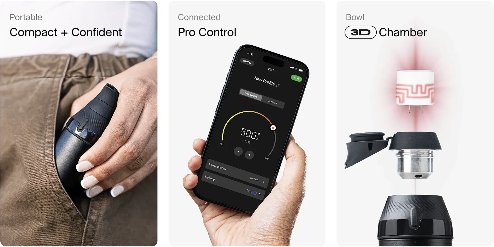 puffco Core proxy infographics