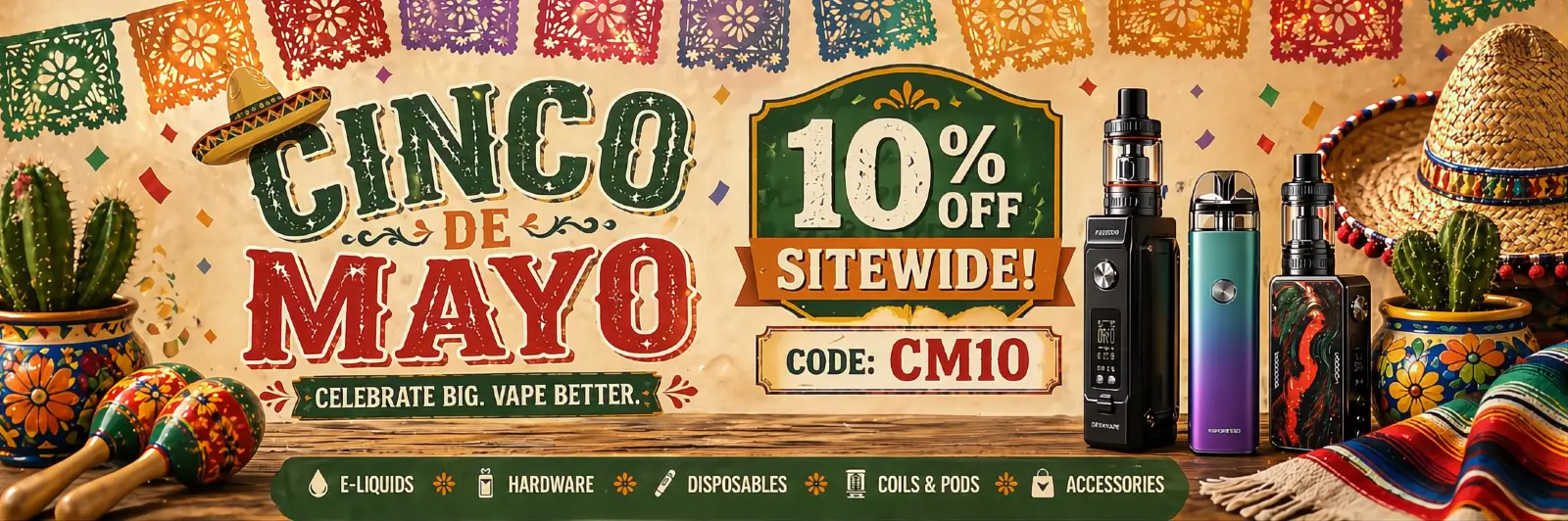 vss cinco de mayo vape sale