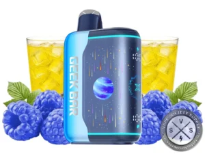 Geek Bar Pulse X2 Blue Razz Bull disposable vape flavor