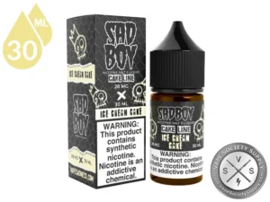 Ice Cream Cake SADBOY Cake Line Salt bottle with retail box.