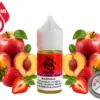 Mantra Zen Haus Salt Fuji apple strawberry nectarine nicotine salt with fresh fruit.
