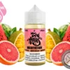 Meditation Zen Haus grapefruit watermelon jackfruit vape juice with fresh fruit.