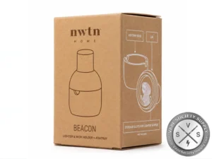NWTN Home Beacon lighter holder and ashtray retail packaging box