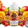 Nirvana Zen Haus mango passionfruit strawberry vape juice with fresh tropical fruit.
