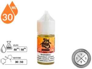 Nirvana Zen Haus Salt 30ml synthetic nicotine salt bottle with 50VG 50PG ratio.