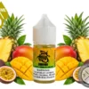 Ohmmm Zen Haus Salt pineapple mango passionfruit nicotine salt with fresh tropical fruit.