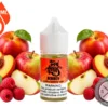 Rebirth Zen Haus Salt nectarine raspberry apple menthol nicotine salt with fresh fruit.