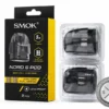 SMOK Nord 6 replacement pod cartridge 2-pack with retail packaging and dual mesh pod inserts